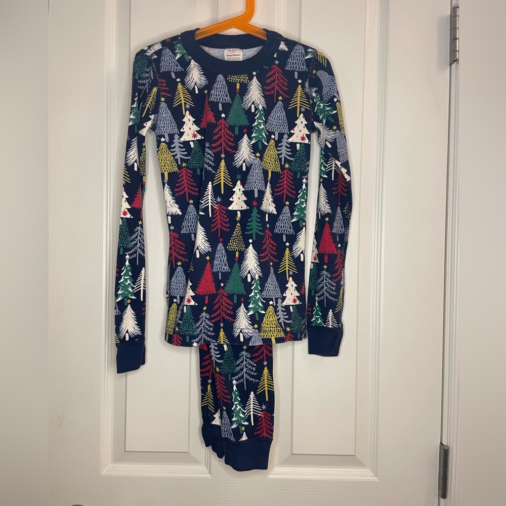 Hanna Andersson Multicolor Tree Print Pajamas